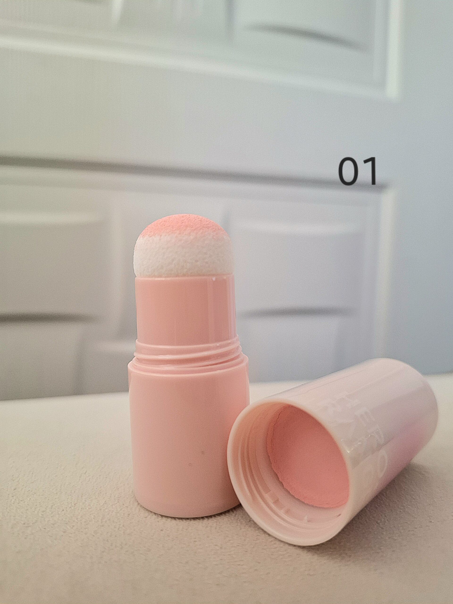 رژگونه پودری پد دار اسفنجی مات Herorange طرح Cute & Funny - تصویر 2