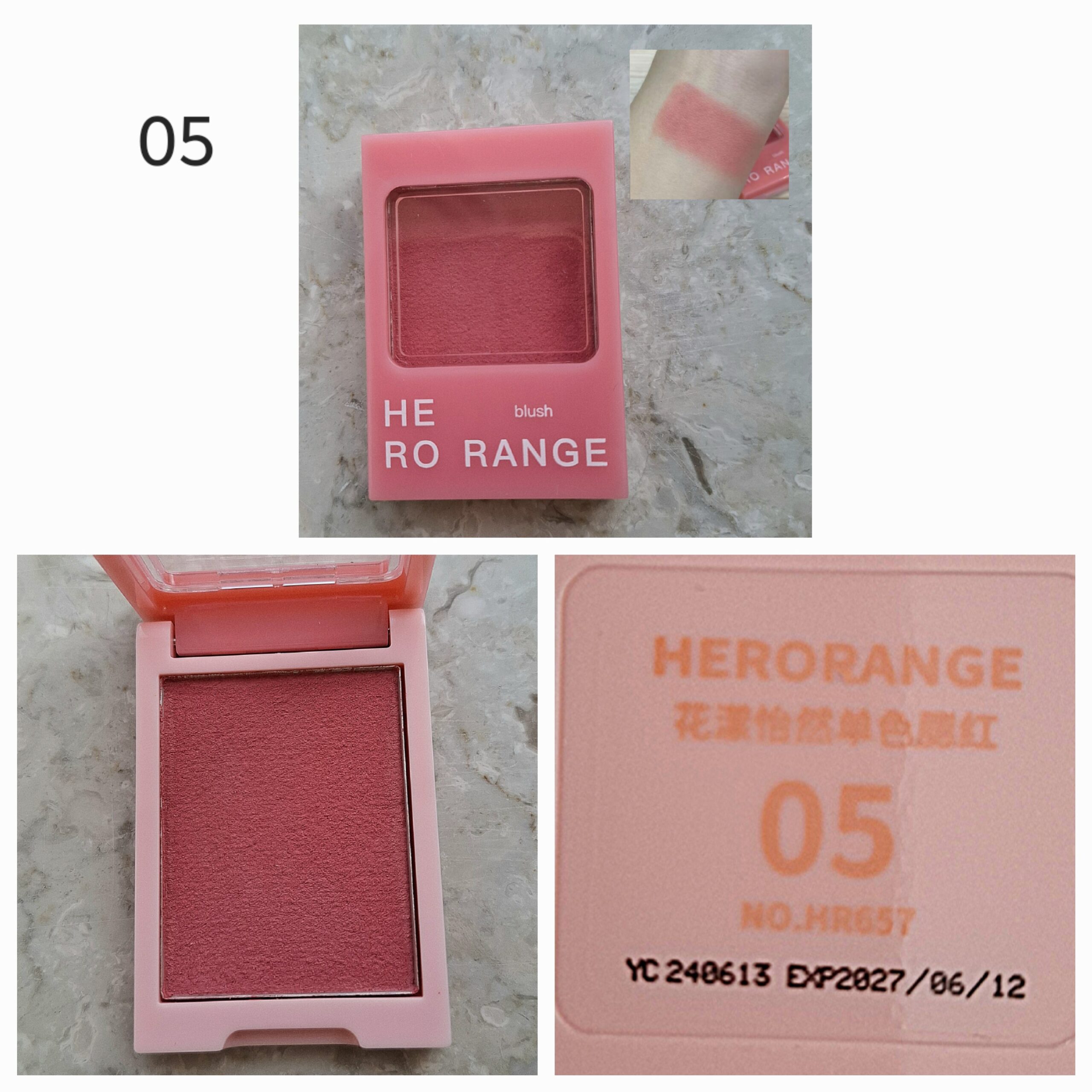 رژگونه مات و مخملی تک رنگ فیونا( پوشش یک نواخت و نرم)Herorange - تصویر 6