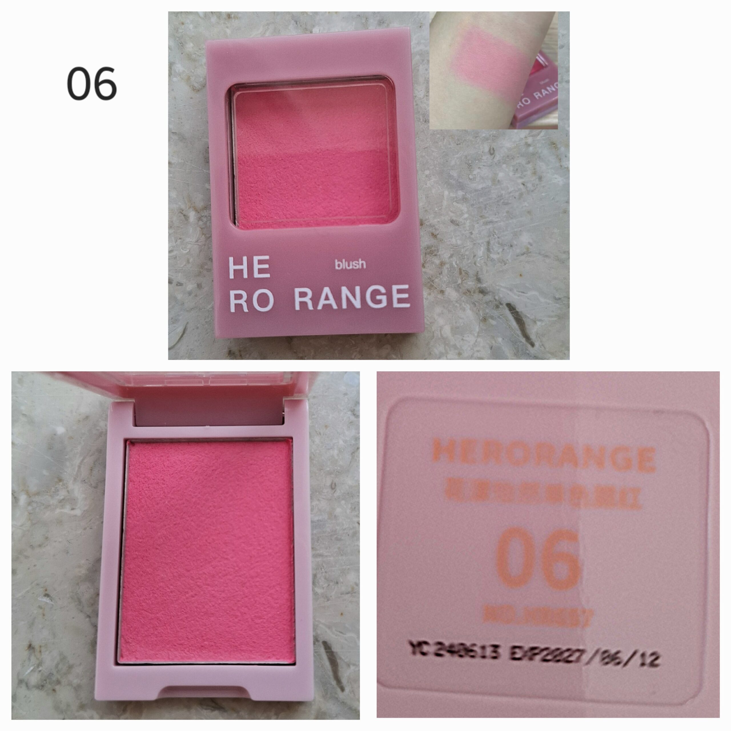 رژگونه مات و مخملی تک رنگ فیونا( پوشش یک نواخت و نرم)Herorange - تصویر 7