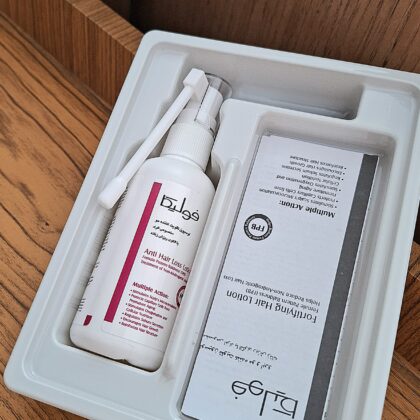 لوسیون پمپی تقویت کننده و ضد ریزش مو و ابرو بانوان فولیکا